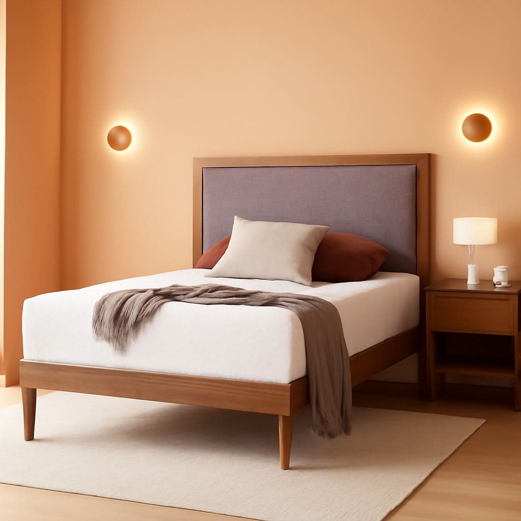 Twin Green Tea Memory Foam Mattress for Cool Comfort
