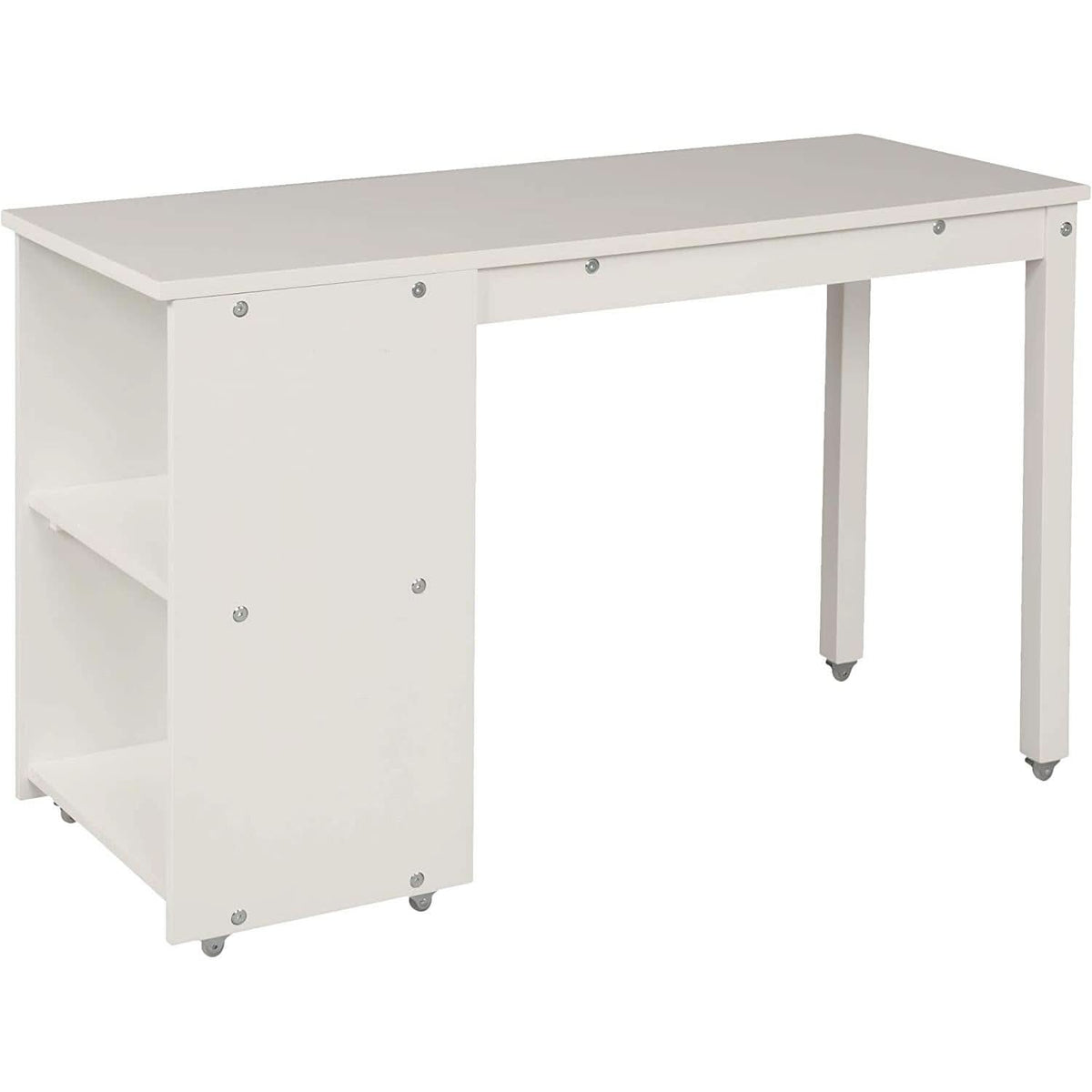 Twin Loft Bed With Rolling Desk And Storage For Small Rooms