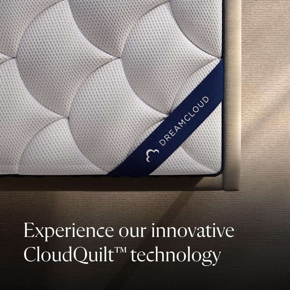 Twin Memory Foam Mattress With Cooling Cloud Quilt Top