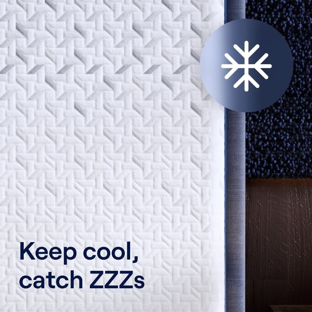 Twin TwelveInch Hybrid Mattress Memory Foam Innerspring