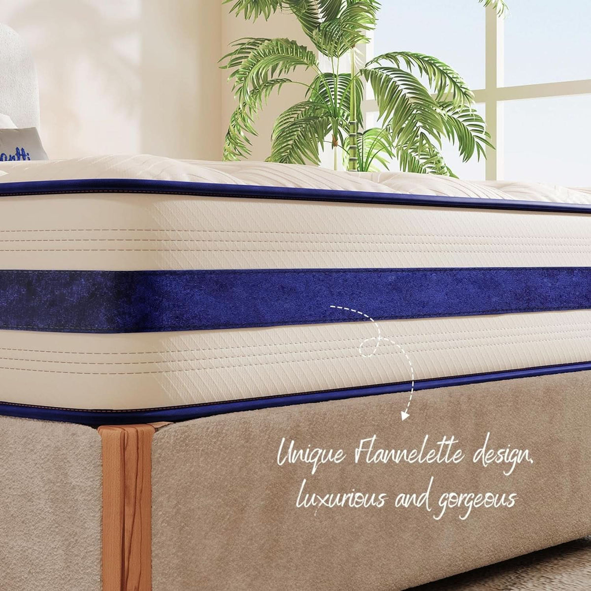 Twin XL 12Inch Hybrid Breathable MemoryFoam Pocket Springs Mattress