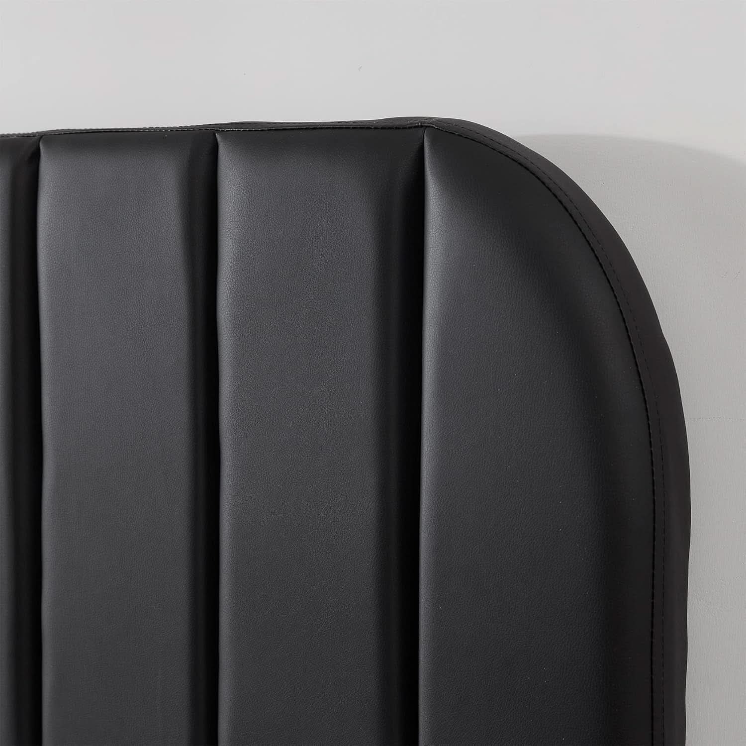 Twin XL Faux Leather Headboard Easy Installation Dorm Room