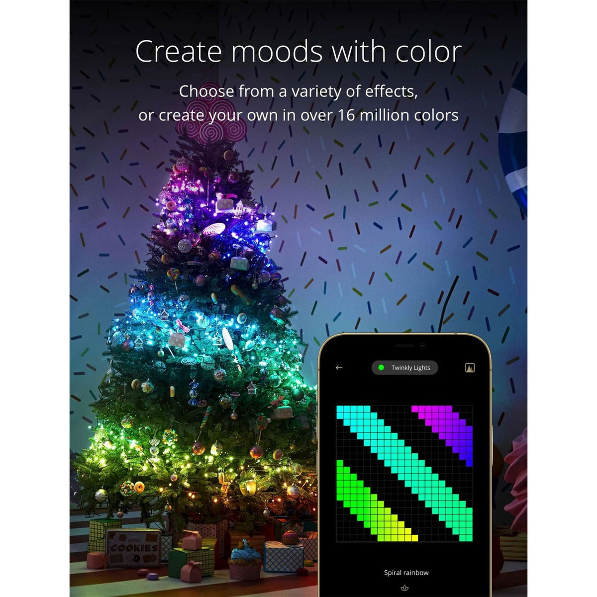 Twinkly 150-Light RGB LED Light Set (Generation II)