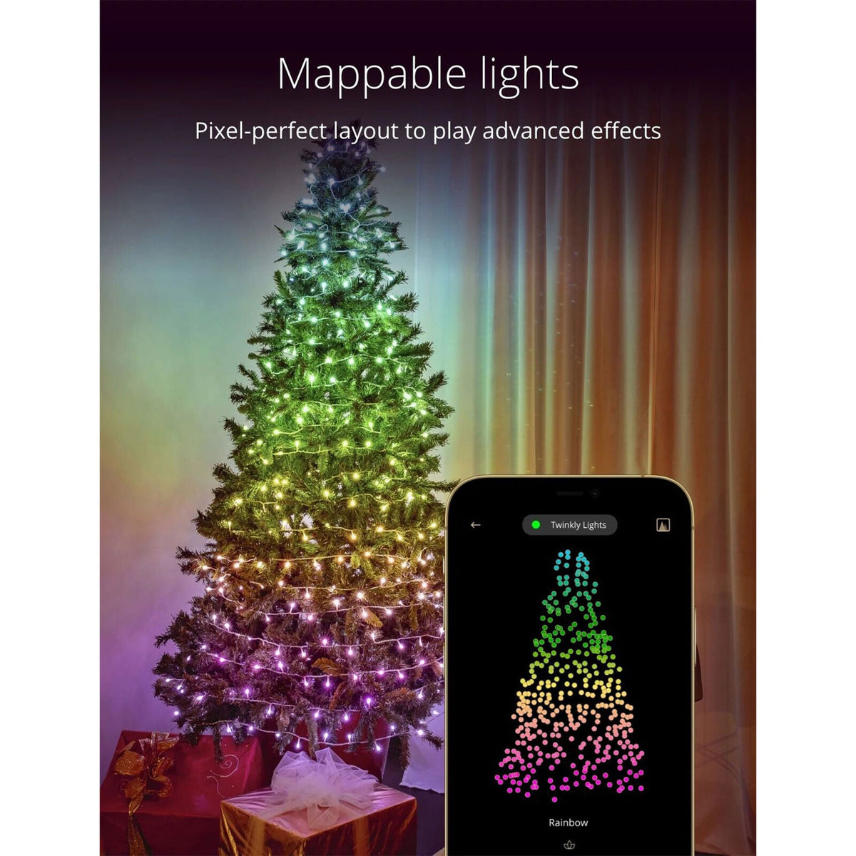 Twinkly 600-Light RGB LED Light Set (Generation II)