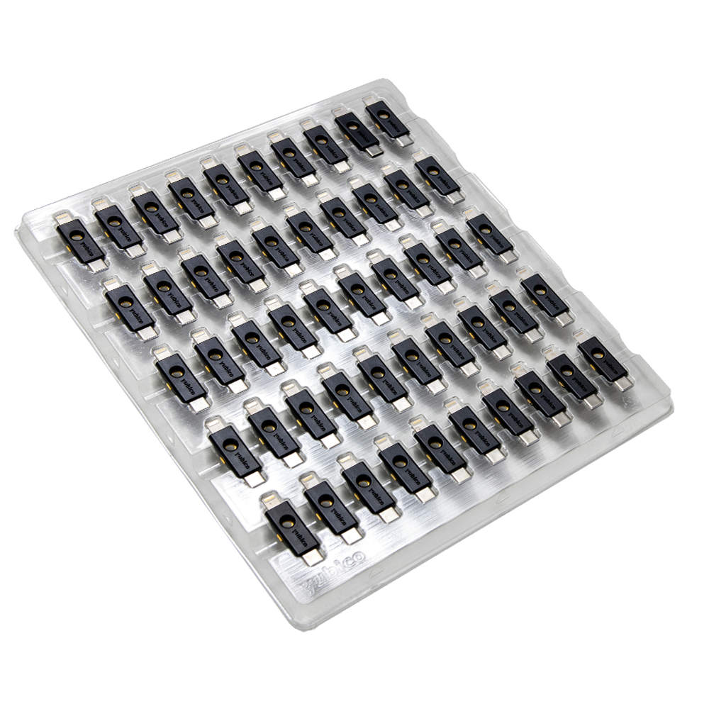 Two Factor Auth Sec Key Tray,Of 50 Multiport Fits Iphone & Mac