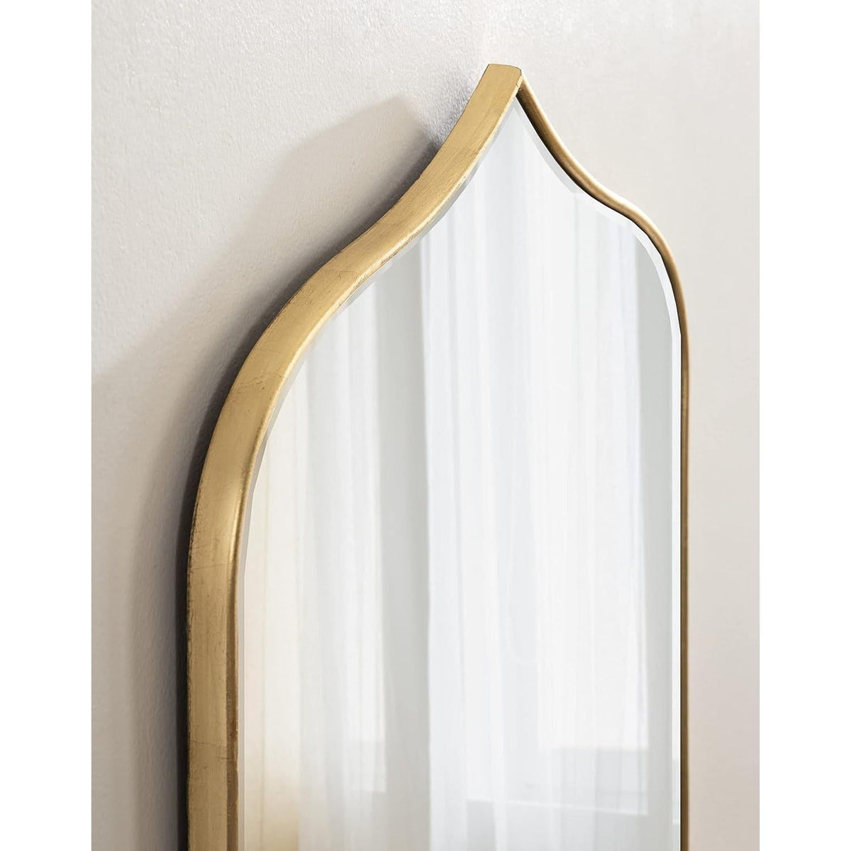 Tyla Wall Mirror 20x32 Inches Gold Finish Contemporary