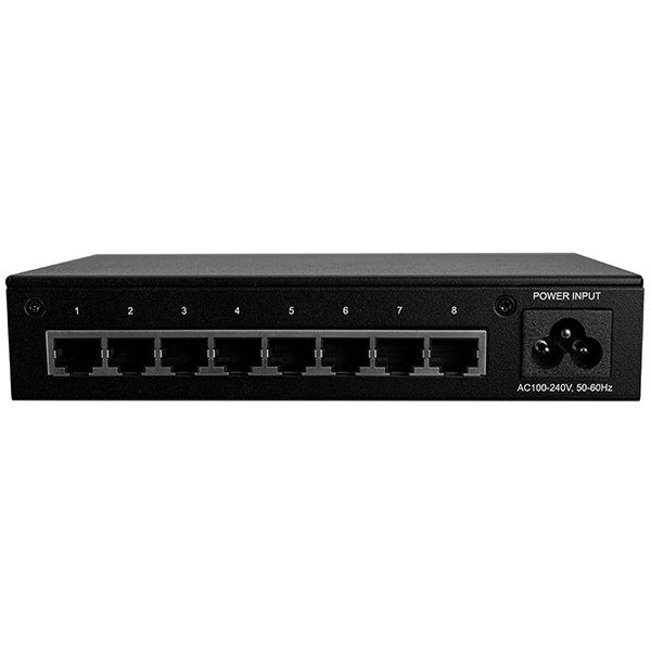 UNMANAGED SWITCH, 8-PORT GIGABIT ETHERNET