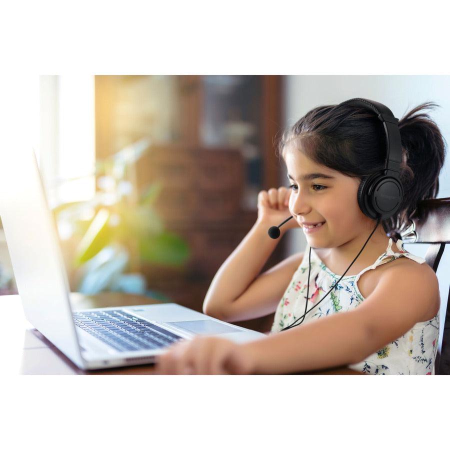 USB-A Headset with Microphone - Professional Computer Audio | Kensington K33065WW