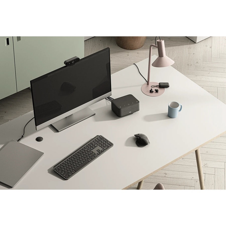 USB C Docking Station - Logitech Logi Dock with Speakerphone & HDMI DisplayPort | TecISoft 986-000025