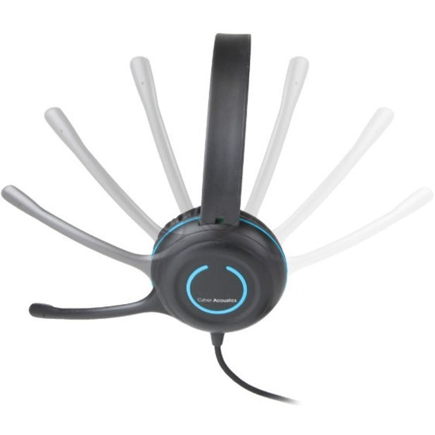 USB Headset with Microphone - K-12 Classroom Stereo Headphones | Cyber Acoustics AC-5008
