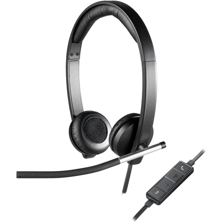 USB Headset with Microphone - Logitech H650E Professional Audio | TechSoft 981-000518