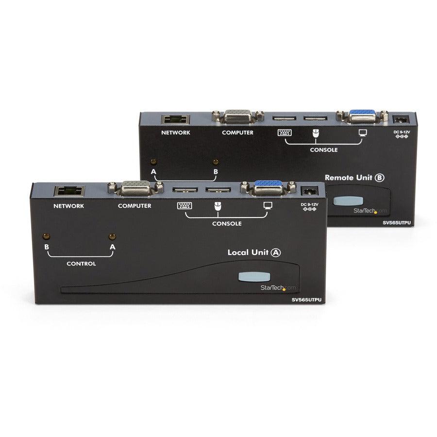 USB VGA KVM Console Extender CAT5 - Remote Server Access Solution | StarTech.com SV565UTPU