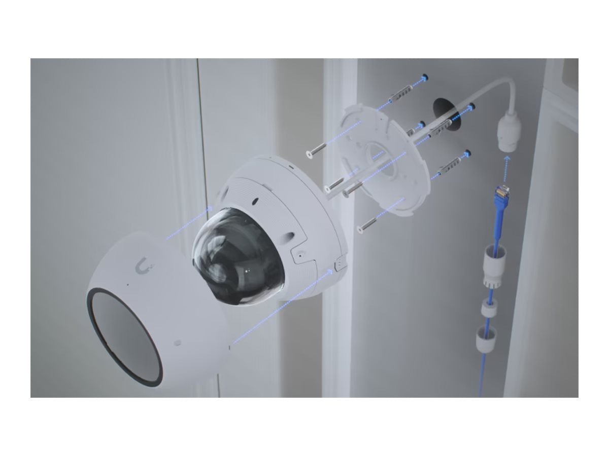 Ubiquiti UVC-AI-DOME-W 4K PoE+ All-Weather Vandal Dome Camera
