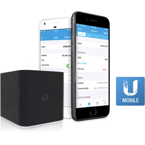 Ubiquiti airCube airCube-AC IEEE 802.11ac 1.14 Gbit/s Wireless Access Point - 2.40 GHz 5 G