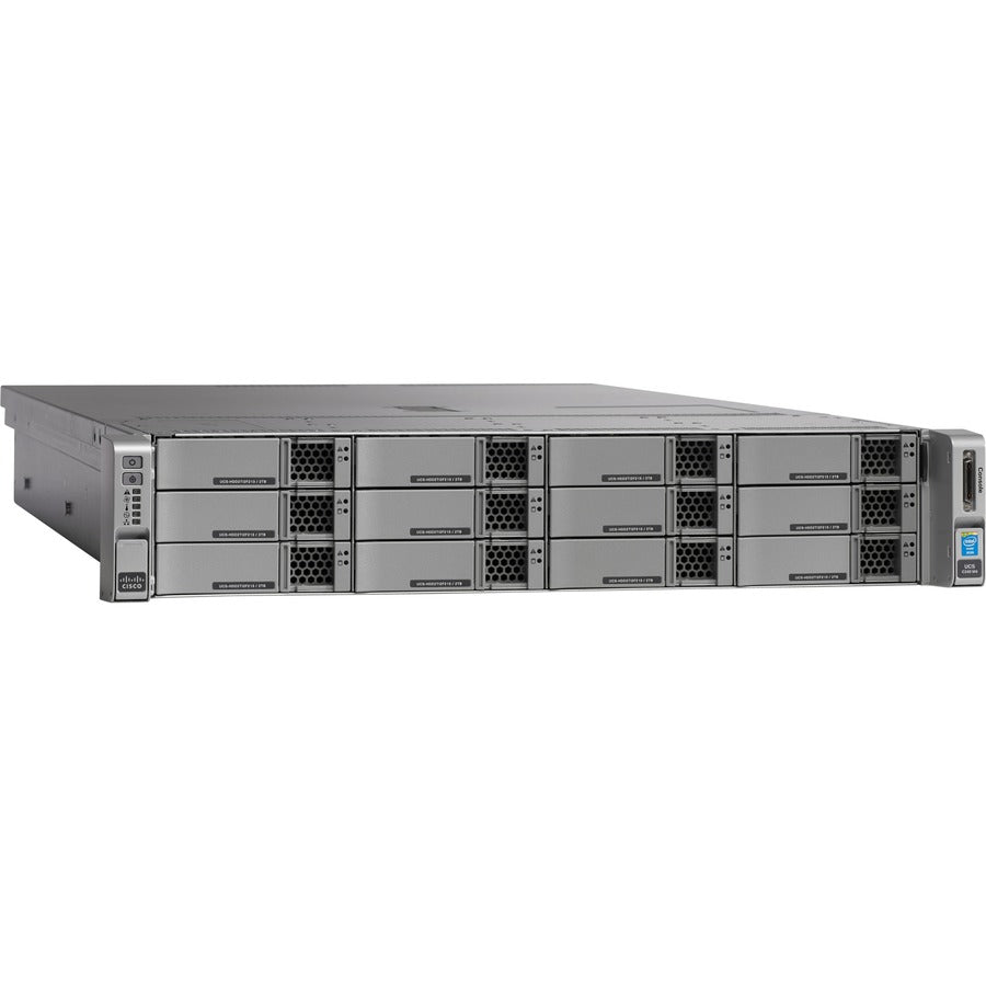 Ucs C240M4S W/2Xe52620V4 2X16Gb,Mraid 2X1200W 32G Sd Rails