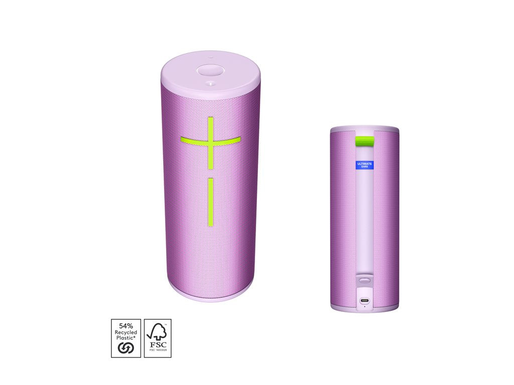 Ultimate Ears MEGABOOM 4 - Speaker - for portable use - wireless - Bluetooth - App-controlled - enchanting lilac 984-001999