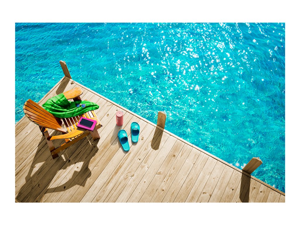 Ultimate Ears MEGABOOM 4 - Speaker - for portable use - wireless - Bluetooth - App-controlled - raspberry red 984-001994