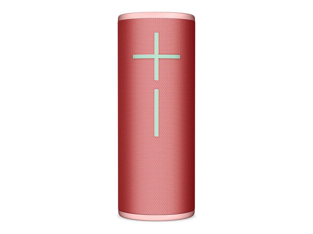 Ultimate Ears MEGABOOM 4 - Speaker - for portable use - wireless - Bluetooth - App-controlled - raspberry red 984-001994