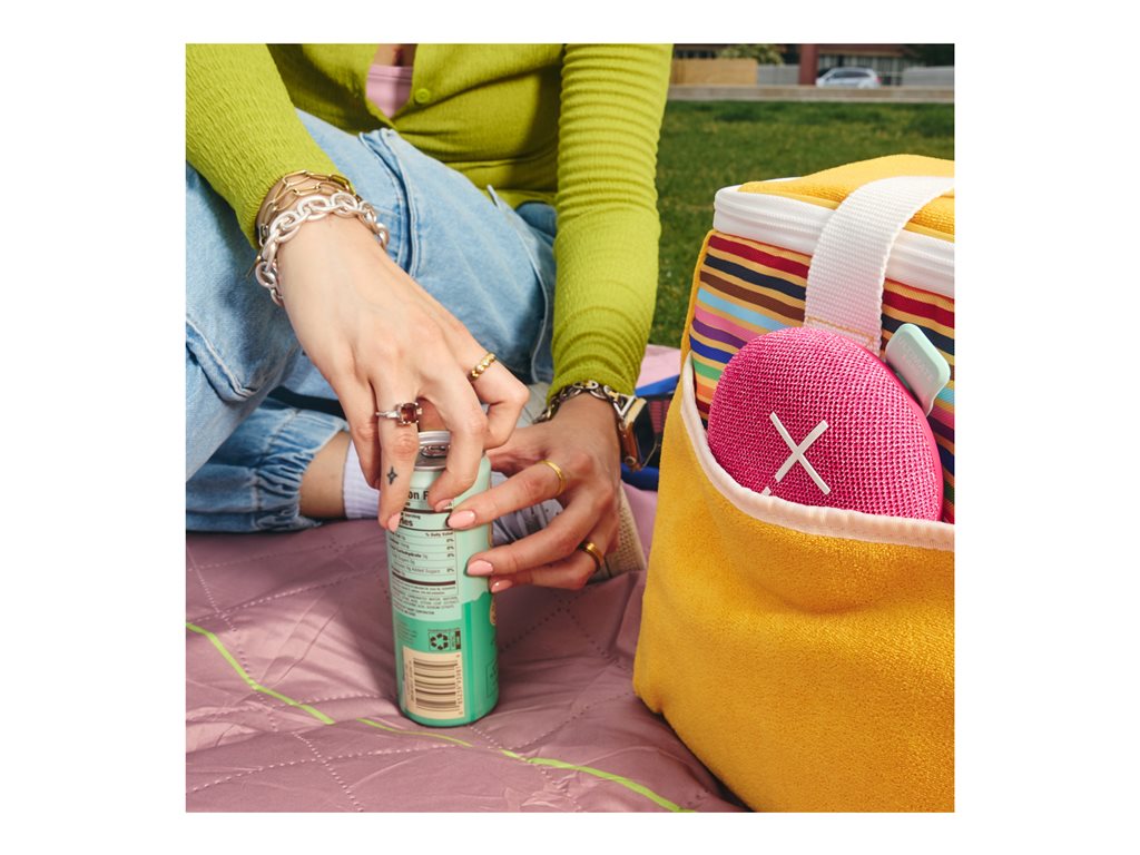 Ultimate Ears MINIROLL - Speaker - for portable use - wireless - Bluetooth - calming pink 984-002033