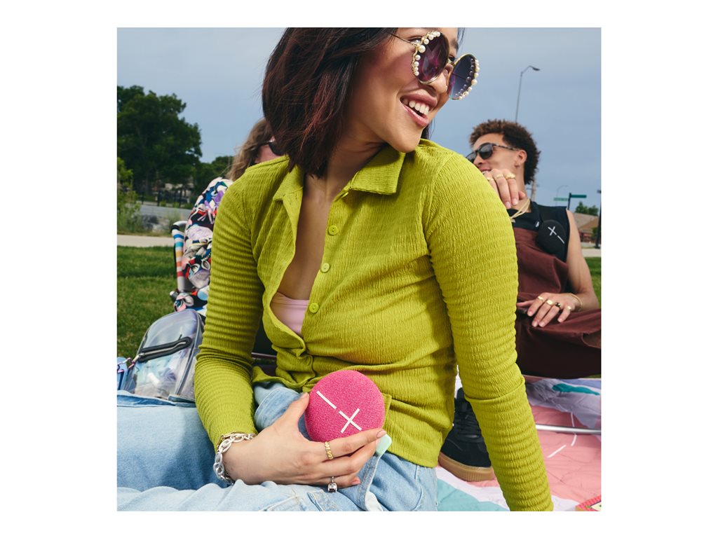Ultimate Ears MINIROLL - Speaker - for portable use - wireless - Bluetooth - calming pink 984-002033