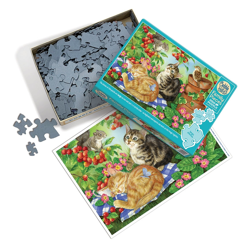 Under the Cherry Tree (Family) 350 Piece Puzzle