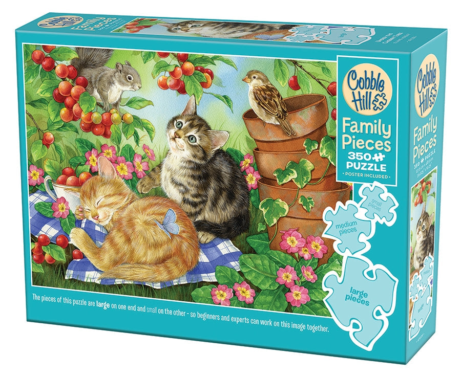 Under the Cherry Tree (Family) 350 Piece Puzzle