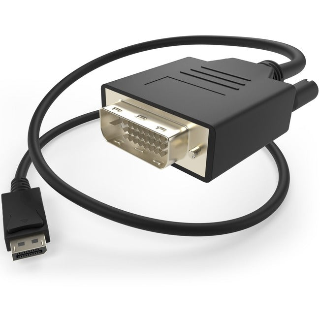 Unirise 10ft DVI-Digital Dual link to Displayport, Male - Male DVIDP-10F-MM