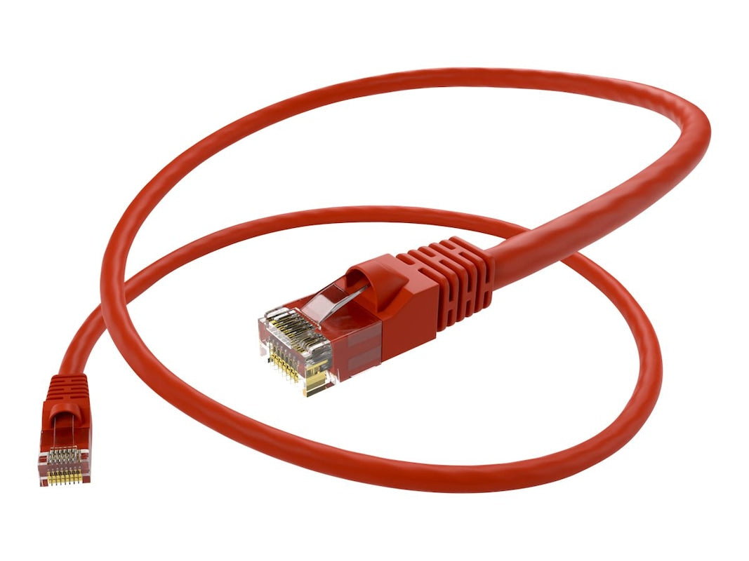 Unirise Cat.6 Patch UTP Network Cable PC6-6IN-RED-S