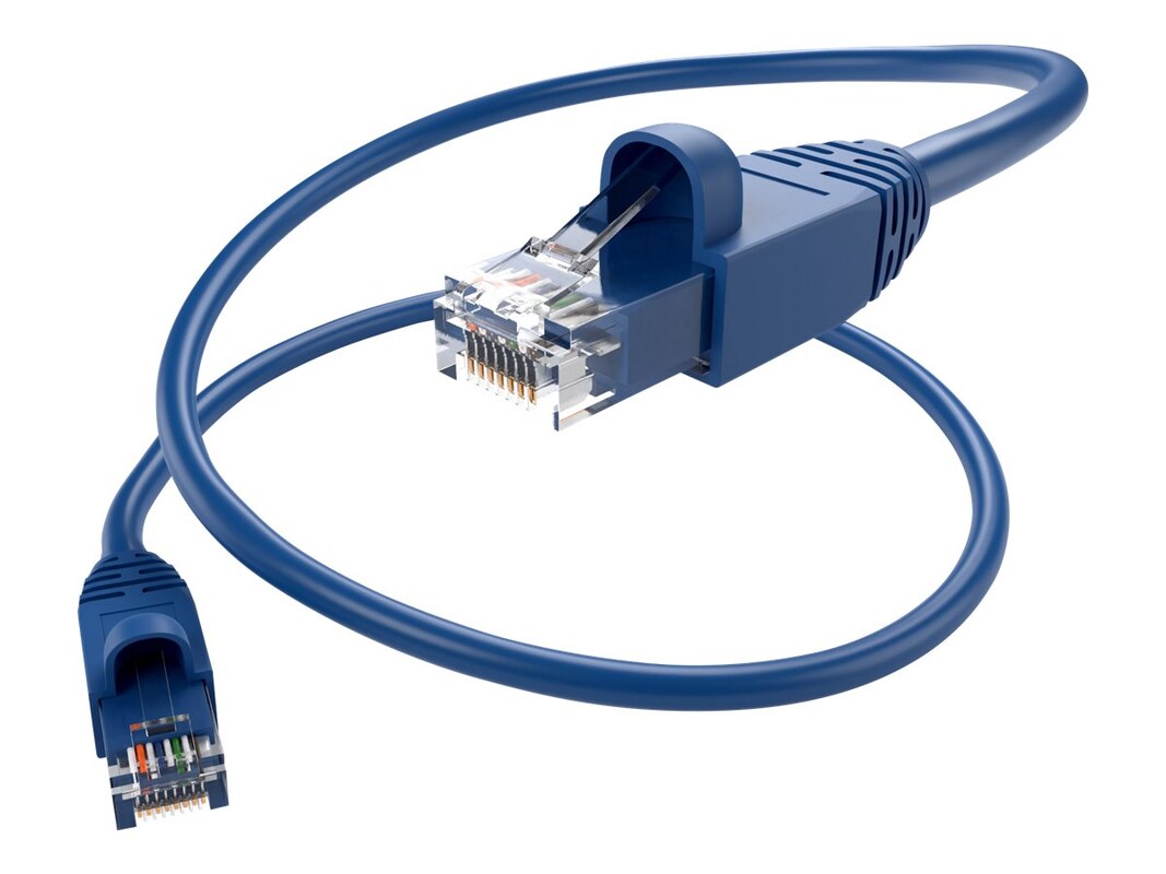 Unirise Cat.6a Patch Network Cable PC6A-100F-BLU-S