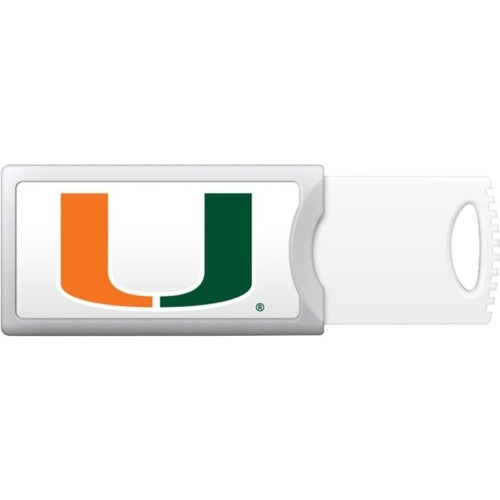 University of Miami Push 8GB USB Drive by Centon – Compact, Reliable Storage for Students