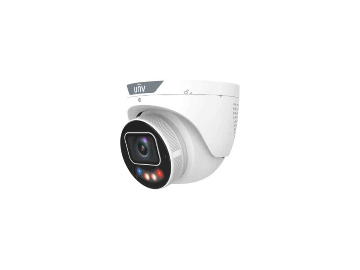 Uniview 8MP Tri-Guard 3.0 Turret Camera with Intelligent Perimeter Detection