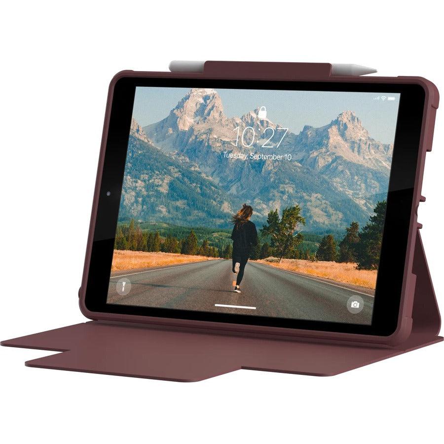 Urban Armor Gear DOT Carrying Case (Folio) for 10.2 Apple iPad (9th Generation) Tablet - Aubergine" 12191V314747