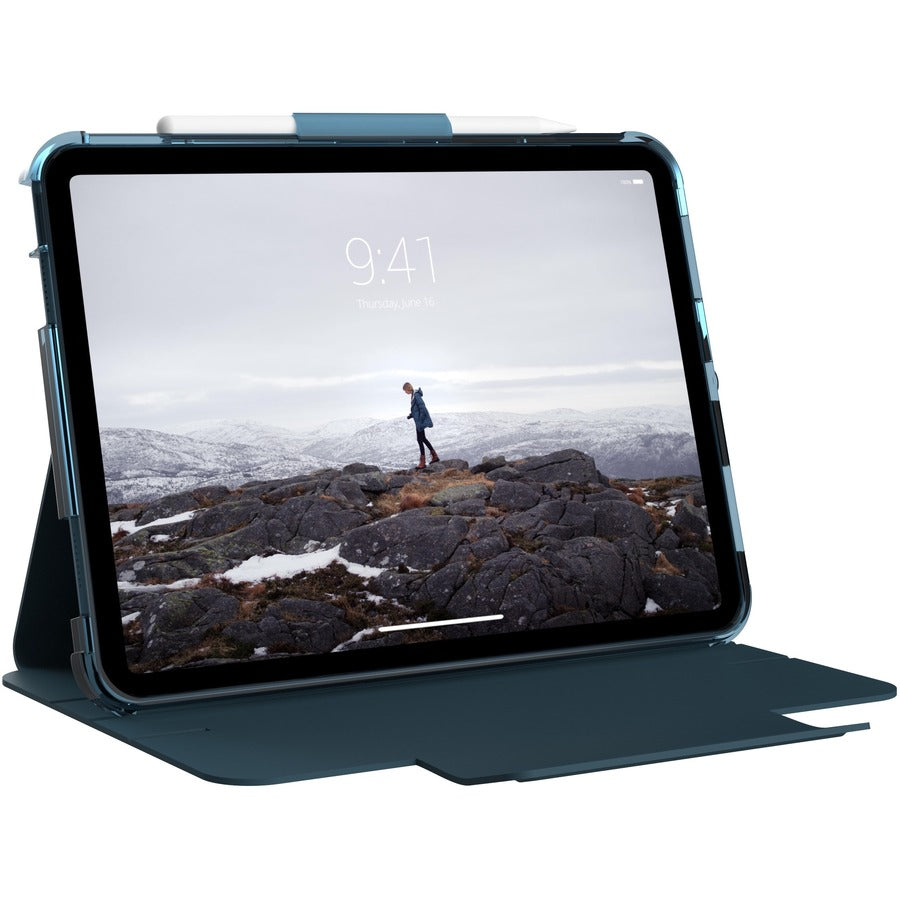 Urban Armor Gear Lucent Carrying Case (Folio) for 10.9 Apple iPad (2022) Tablet - Deep Ocean" 12339N315959