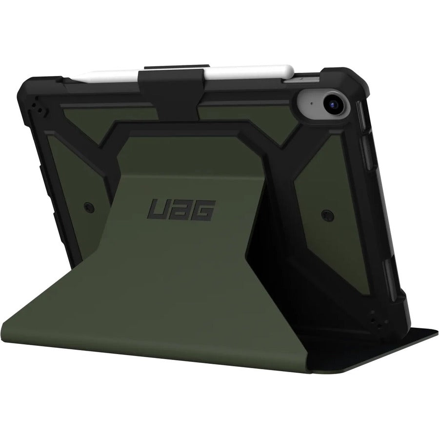 Urban Armor Gear Metropolis SE Rugged Carrying Case (Folio) for 10.9 Apple iPad (2022) Tablet - Olive" 12339X117272