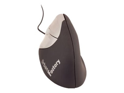 Urban Factory - Mouse - left-handed - optical - 3 buttons - wired - USB EML01UF-N