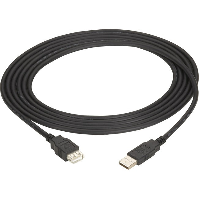 Usb 2.0 Extension Cable Type A,Male To Type A Female Black 10-Ft.