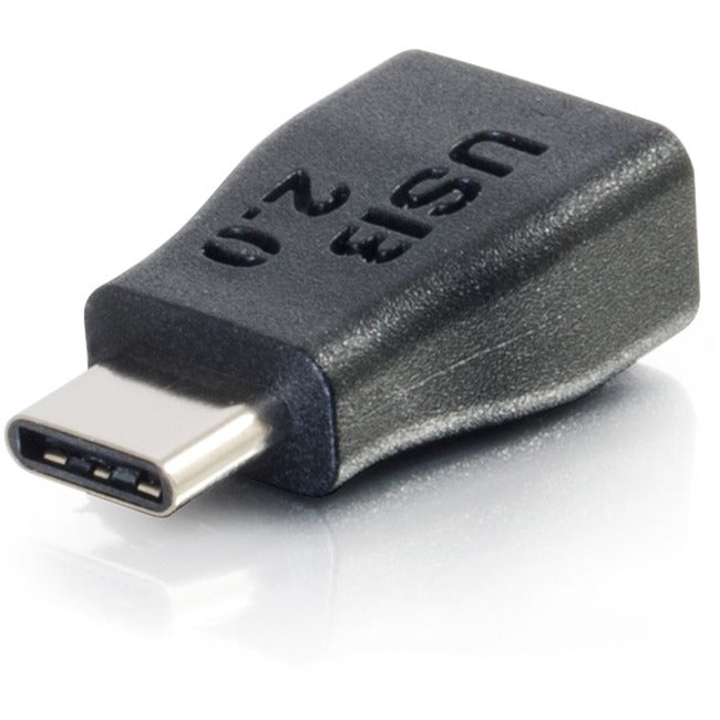 Usb 2.0 Usb-C To Usb Micro-B Adapter M/F - Black