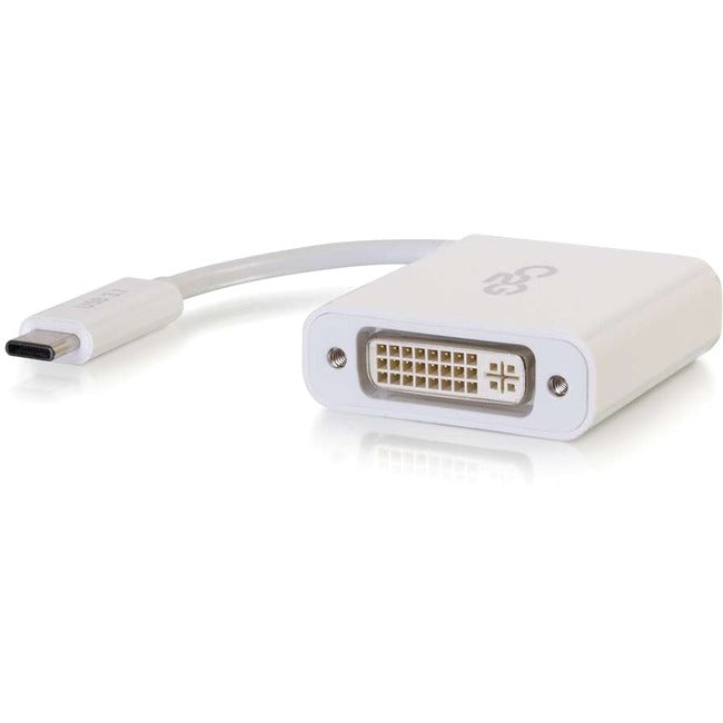 Usb-C To Dvi-D Video Adapter Converter - White