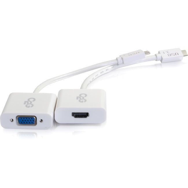 Usb-C To Hdmi Or Vga Audio/Video Adapter Kit For Apple Macbook