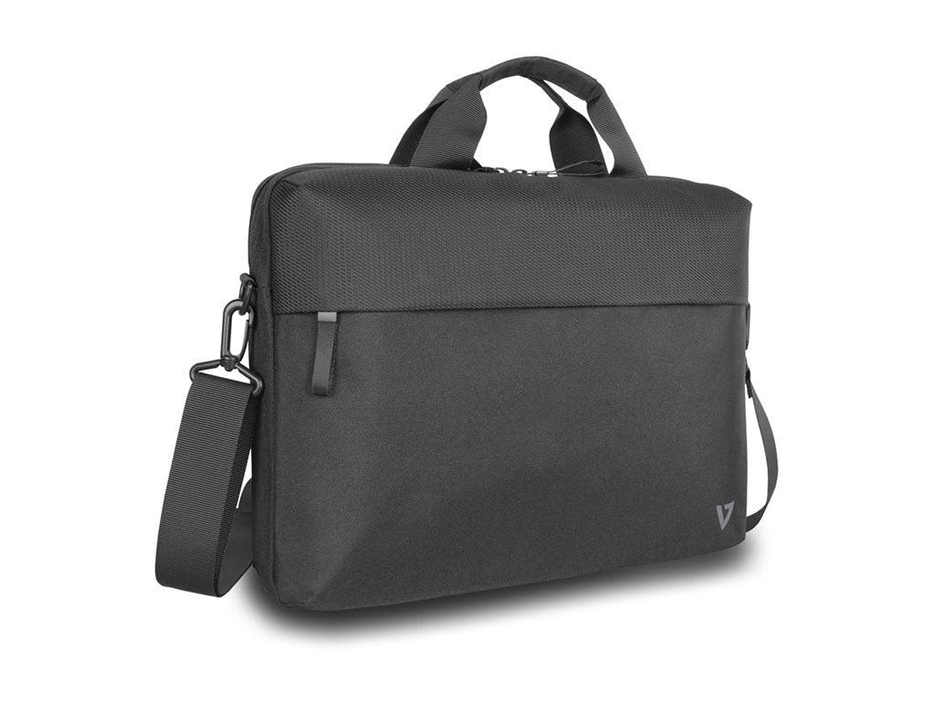 V7 CTP14-ECO2 - Notebook carrying case - briefcase, eco-friendly, RPET, topload - 14 - black"