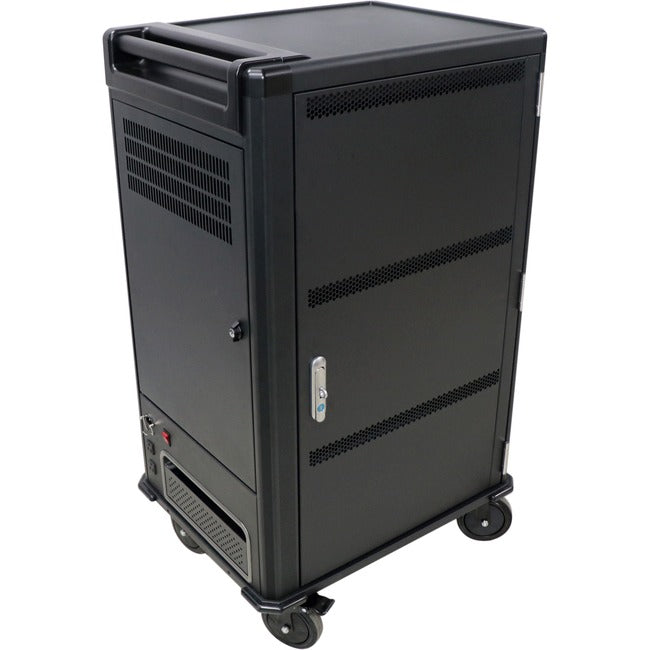 Plug Way Cart V7 Charge Carts - 36 Devices USB-C PD Prewired US Power CHGCT36USBCPD-1N