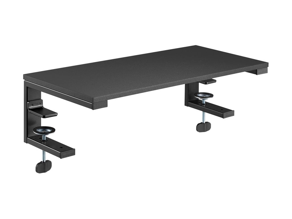 V7 DT1RSC - Monitor stand - riser, with clamp - desktop, free-standing - 10-32""