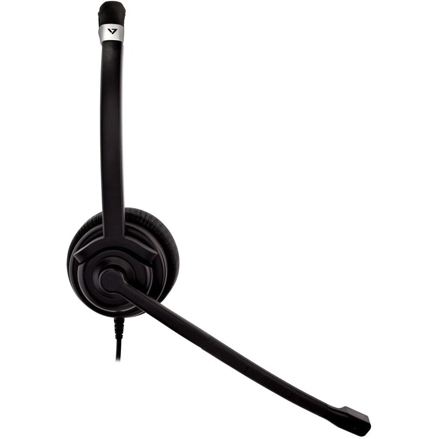 V7 Deluxe USB Mono Headset with Boom Mic HU411