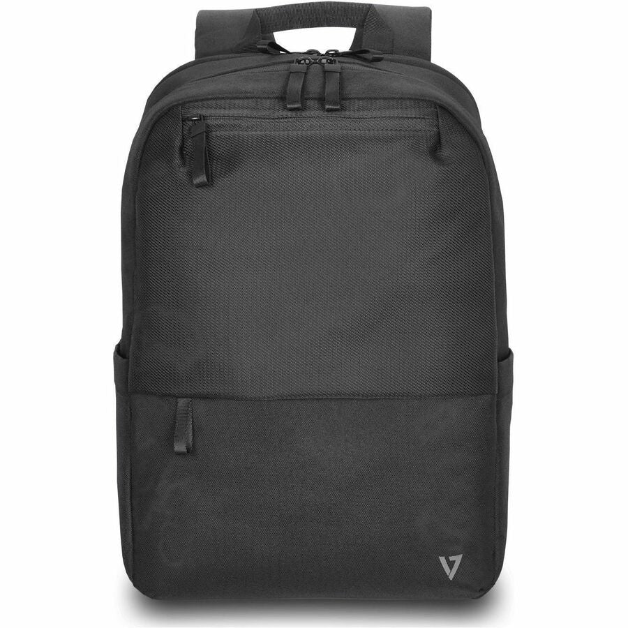 V7 Eco-Friendly CBP16-ECO2 Carrying Case (Backpack) for 15.6 to 16 Notebook - Black - rPET