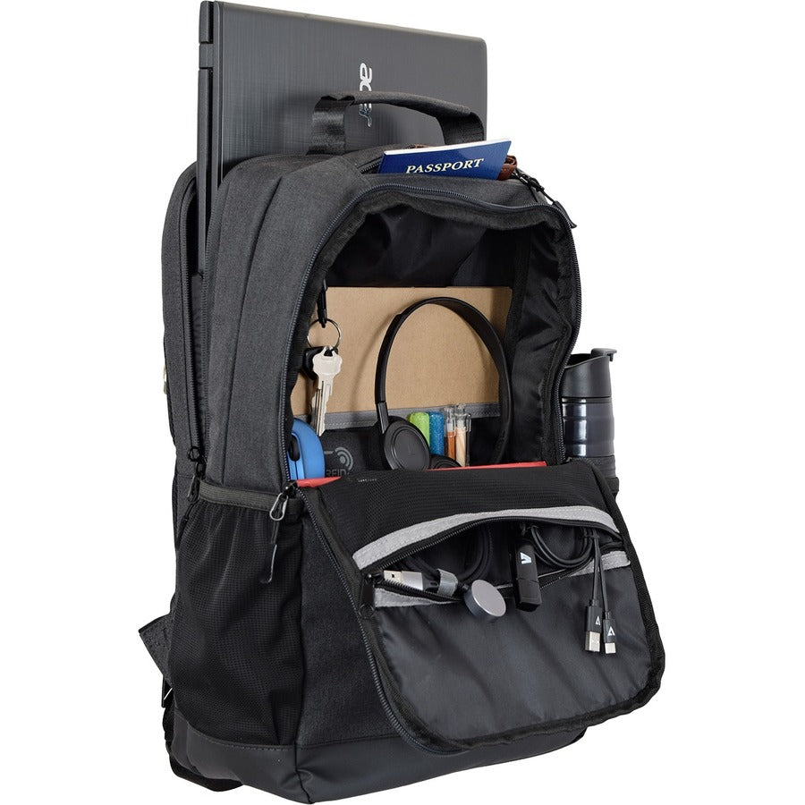 V7 Elite Carrying Case (Backpack) for 14 to 14.1" Notebook - Gray" CBX14