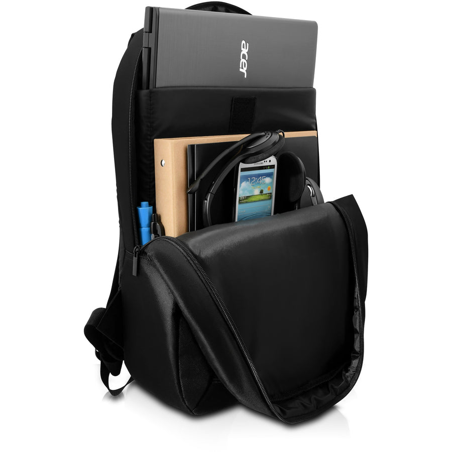 V7 Essential CBK1-BLK-9N Carrying Case (Backpack) for 15.6 Notebook - Black"