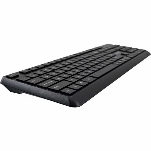 V7 KU350US USB Quiet Keyboard - US Layout - English (US) QWERTY - Business - Black