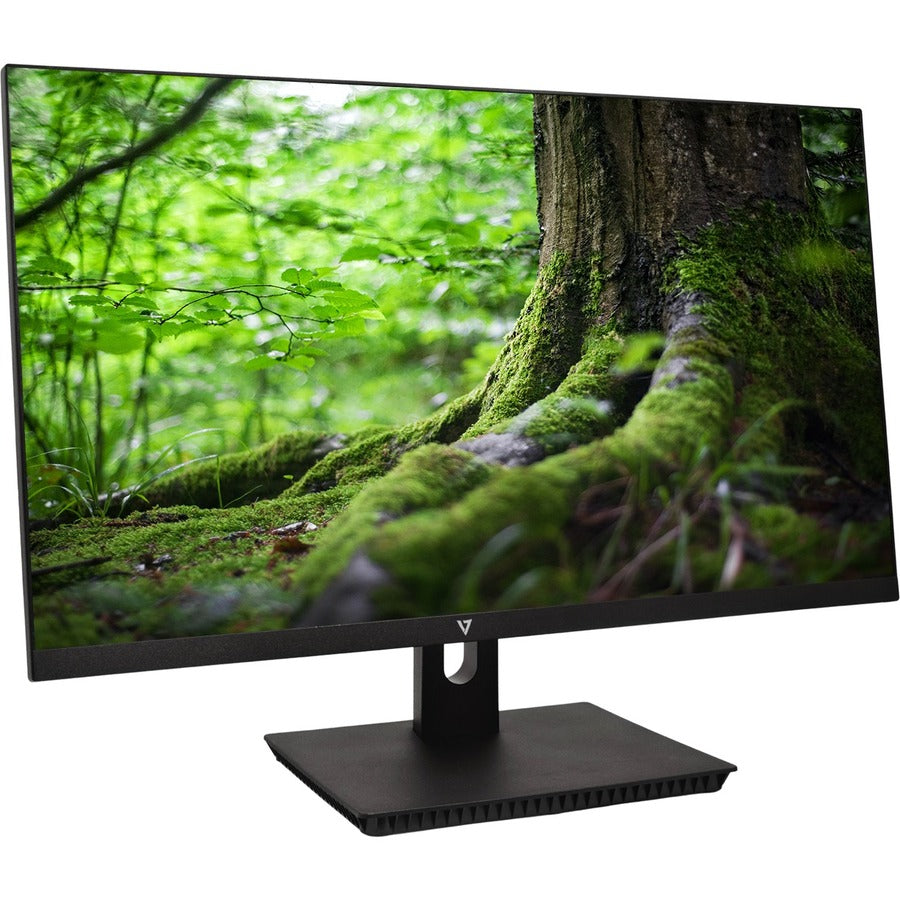 V7 L238IPS-N 24 Class Full HD LCD Monitor - 16:9 - Black"