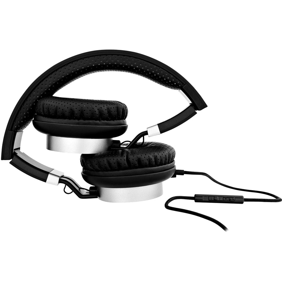 V7 Lightweight On-Ear Headphones - Black/Silver HA601-3NP