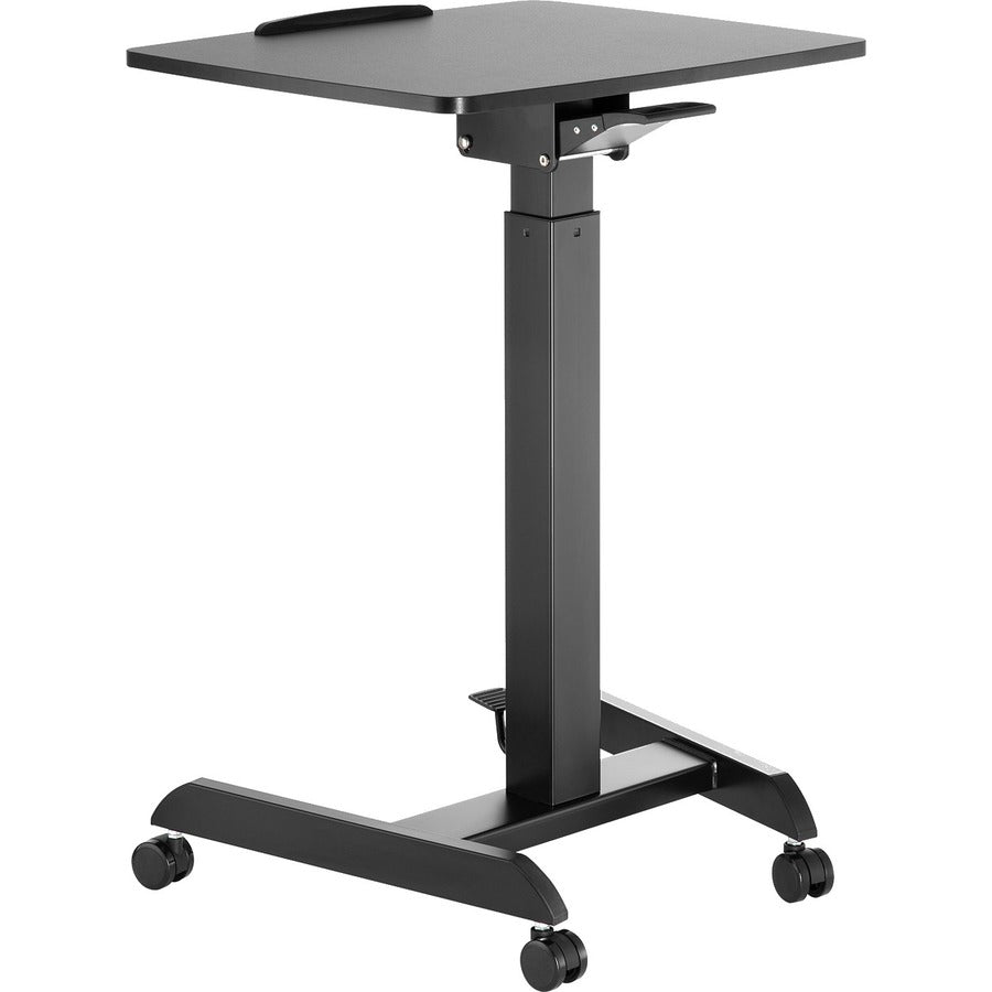 V7 Mobile Lectern Height Adjustable - Podium with Tilt - Laptop Presentation - Gas Spring - 44.4 Max Height x 20.9" Width" DTM2SD